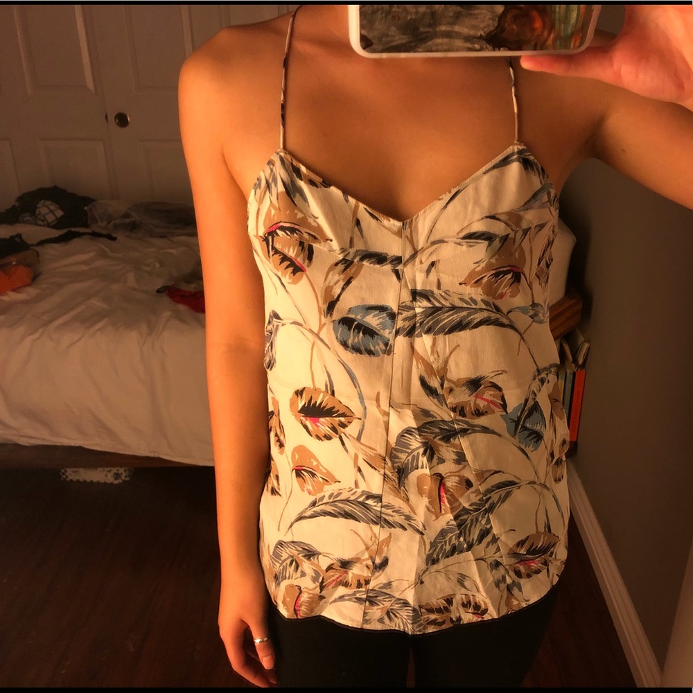 Madewell feather camisole top